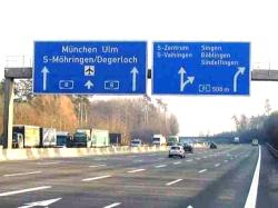 german street signs